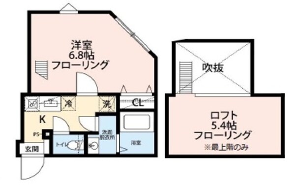 グランクオール成増の物件間取画像